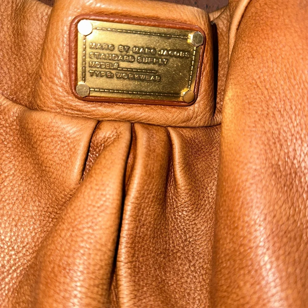 Leather Top Handle Bag
